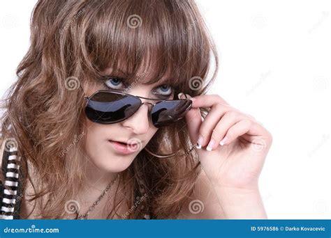 Pretty Girl With Sunglasses Picture Image 5976586