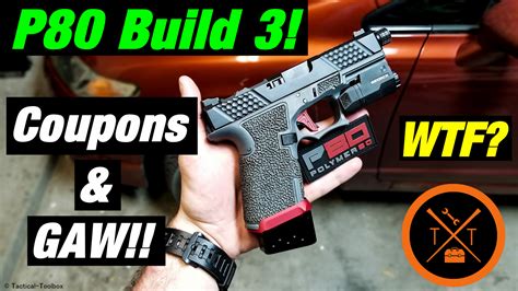 Insane Affordable Custom Glock 19 Polymer80 Frames