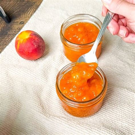 Homemade Peach Jam No Pectin Winding Creek Ranch