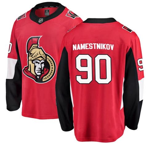 Youth Vladislav Namestnikov Ottawa Senators Fanatics Branded Home ...