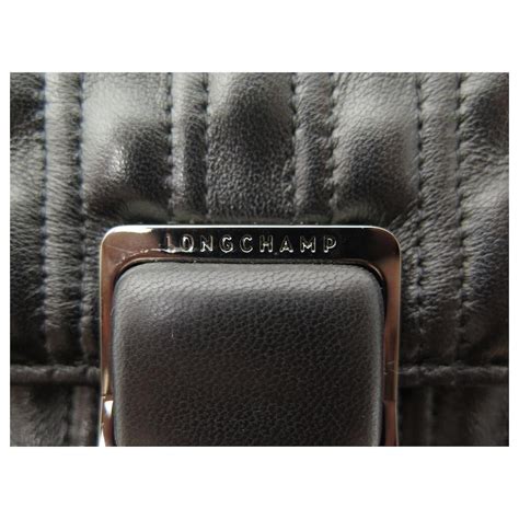 NEW LONGCHAMP BRIOCHE CHAIN WALLET HANDBAG 30022HVV001 WOC LEATHER