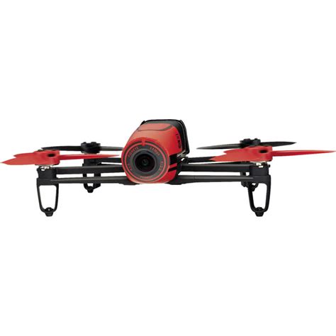 Parrot Bebop Skycontoller Red Quadcopter Rtf Including Camera And Gps