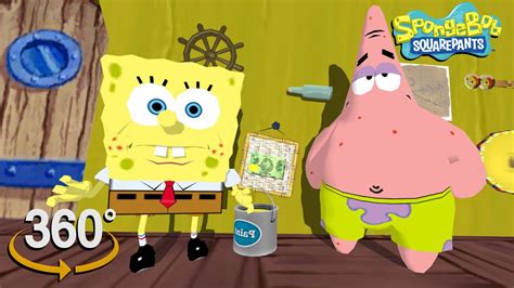 Spongebob Squarepants 360 WET PAINT The First 3D VR Game