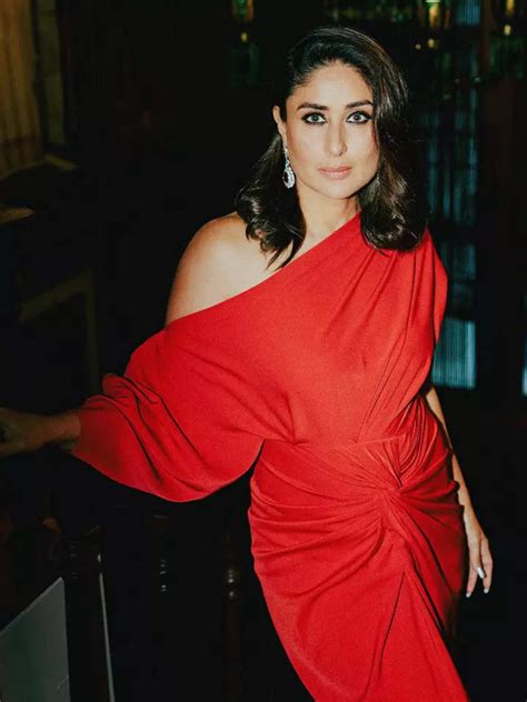 Kareena Kapoor Paints The Town Red With Her Look In A Red Midi Dress