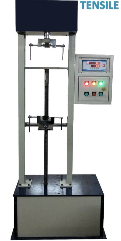 Digital Mild Steel Tensile Testing Machine For Laboratory Capacity 100 Kfg At Rs 128000 In