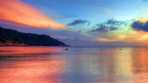 Thailand Beach Sunset Wallpapers Wallpaper Cave