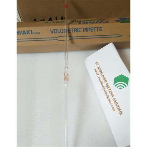 Jual Volumetric Pipette Ml Pipet Volumetrik Gondok Iwaki Asli