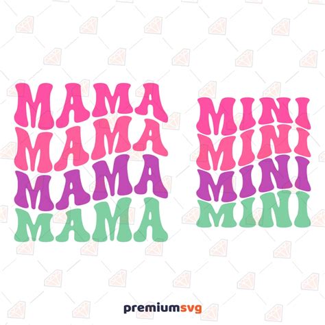 Christmas Merry MamaSVG Merry Mini SVG PremiumSVG