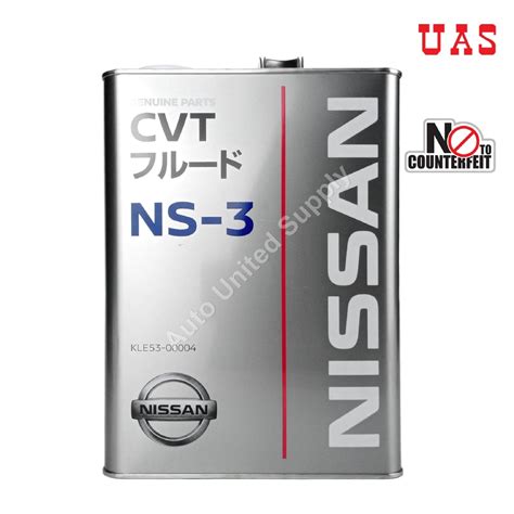 Genuine Nissan Cvt Fluid Ns Litre Ns Shopee Malaysia