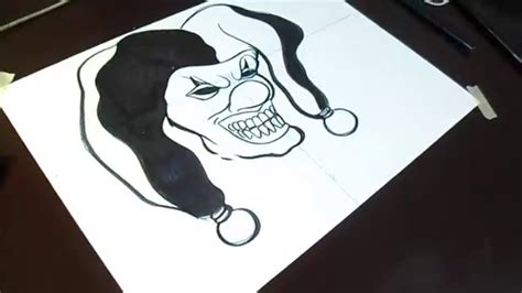 Comment Dessiner Clown Iv Graffiti Graffiti Notes Youtube