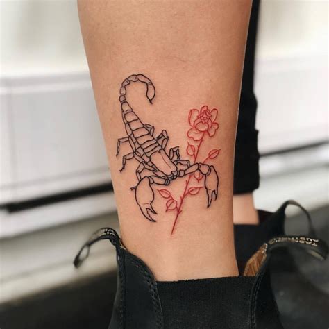 46 Amazing Small Scorpio Tattoo For Females Image Ideas