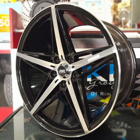 Jual Velg Hsr Ring Lebar Lubang Et Hitam Polis Shopee