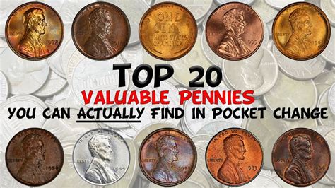 Complete List Of Valuable Pennies