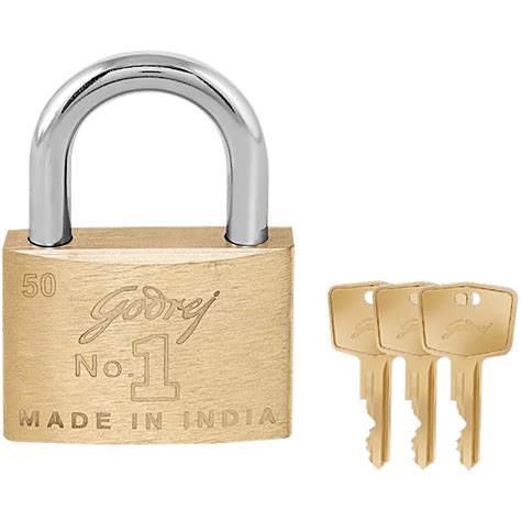 Buy Godrej Locks Pin Cylinder Padlock For Main Door 50 Mm 3 Keys