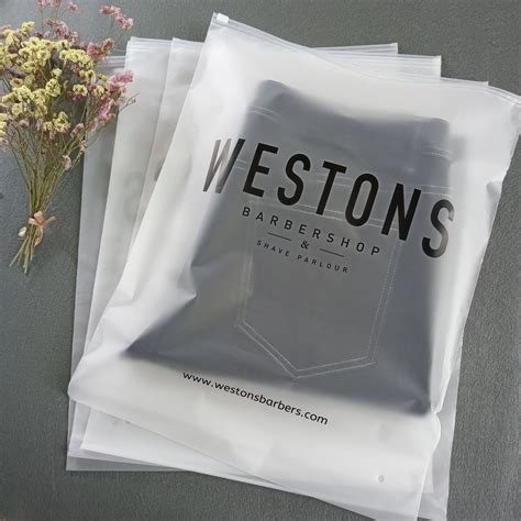 Customized Biodegradable Frosted Sealing Zipper Lock Bag Packaging Bags