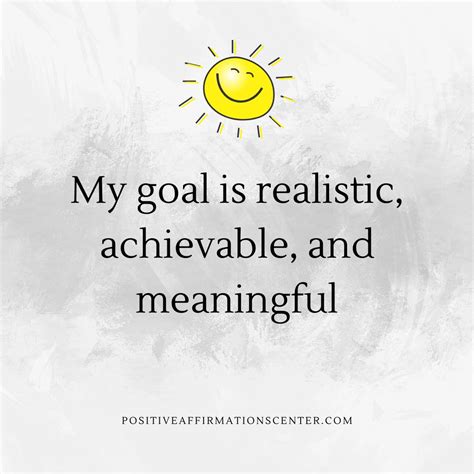 41 Positive Affirmations For Achieving Goals Now