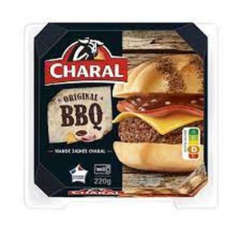 Burger Montagnard Original BBQ Charal 220 G LOT DE 3 La Belle Vie