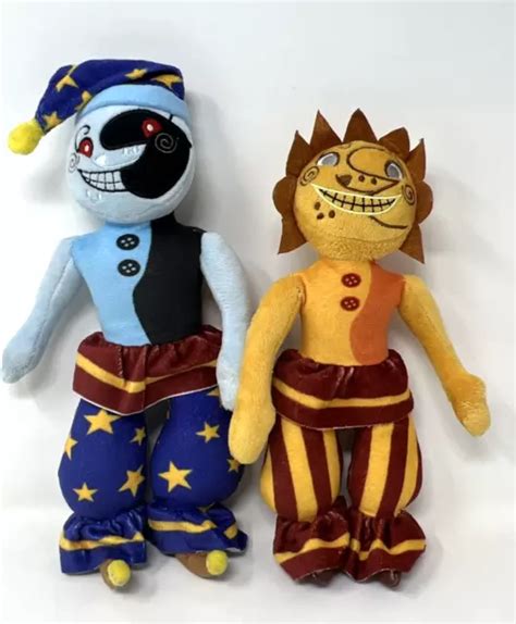 Sundrop Moondrop Fnaf Plushie Sunrise Security Breach Clown Sun And