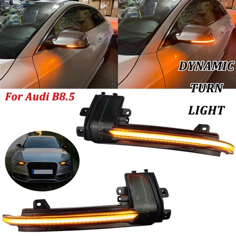 Dynamiczny Kierunkowskaz LED Dla Audi A4 A5 B8 A3 8P Q3 A6 C6 4F S6 For