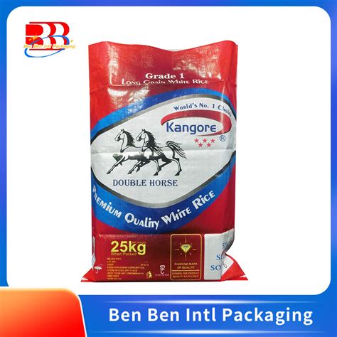 Pp Woven Bag Plastic Rice Potato Bag Kg Kg Coating Pp Bag Coated