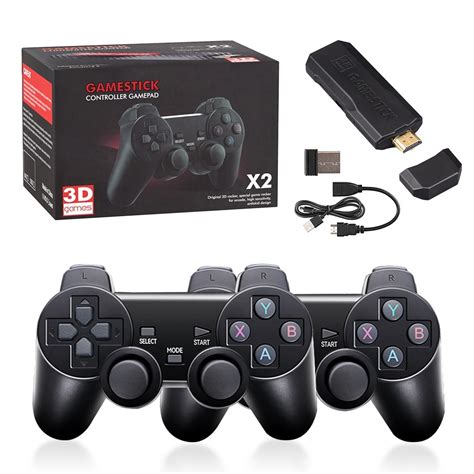 Console Game Stick 4k GD10 64GB 37000 MIL Jogos 2 Controles A Pronta