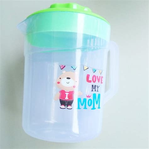 Jual Teko Plastik Liter Merek Ais Eskan Mini Bening Tempat Air