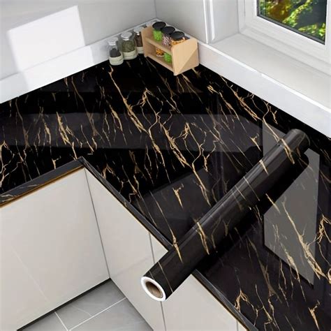 60cm X 200cm Self Adhesive Anti Oil And Heat Resistant Wallpaper For