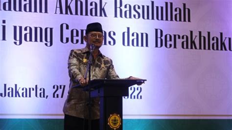 Memperingati Maulid Nabi Muhammad Saw Mentan Mengingatkan Pentingnya