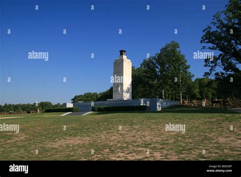 The Eternal Light Peace Memorial Above The Oak Ridge Battlefield