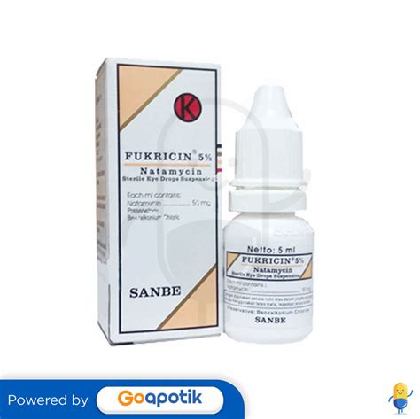 Fukricin Eye Drops Isi Ml Botol Kegunaan Efek Samping Dosis Dan