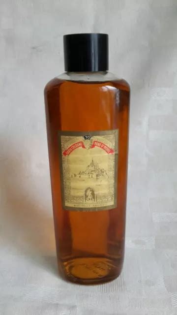 Ancienne Bouteille D Litre D Eau De Cologne Ambr E Mont St