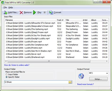 Convertisseur Mp4 En Mp3 Gratuit Ordinateurs Et Logiciels