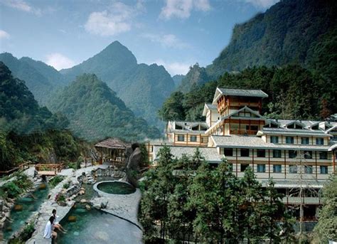 Longsheng Hot Springs National Forest Park Longsheng, Longsheng Attraction