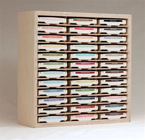 Standard Ink Pad Holder Ink Pad Storage Ink Pads Scrapbook Storage