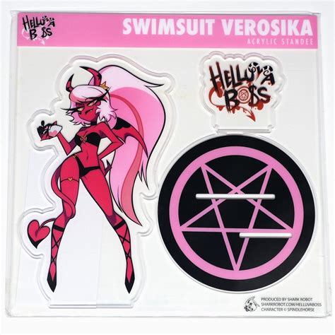 Helluva Boss Swimsuit Verosika Summer 2023 Acrylic Stand Figure Standee Animation Art