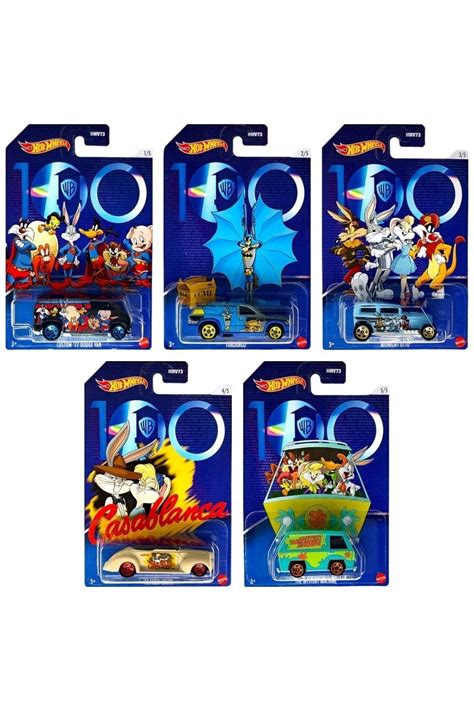 HOT WHEELS Looney Tunes Temalı Arabalar li Set Hmv b Fiyatı Yorumları Trendyol