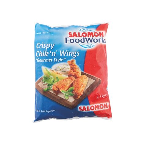 Transgourmet Österreich Salomon Chik n Wings Crispy tiefgekühlt 2 5 kg