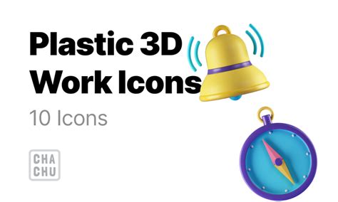 Plastic 3d Icons Free Version Figma