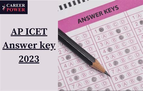 AP ICET Answer Key 2023 Out Response Sheet Link