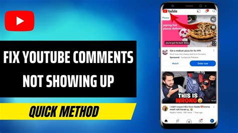 How To Fix YouTube Comments Not Showing Up YouTube