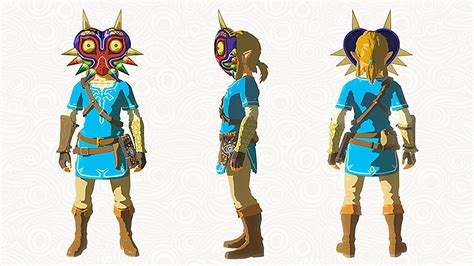 Wear Majora's Mask in The Legend of Zelda: Breath of the Wild DLC ...