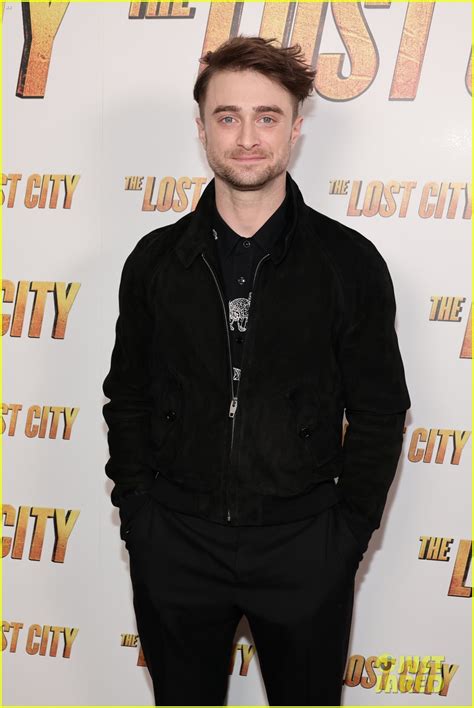 Full Sized Photo of daniel radcliffe erin darke attend the lost city ...