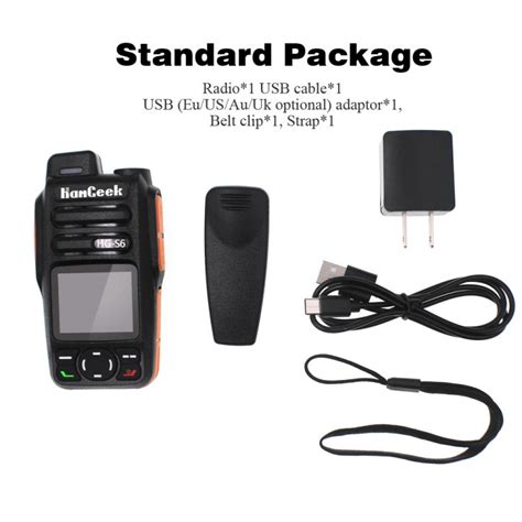 Hamgeek Hg S G Network Radio Walkie Talkie Handheld Transceiver Lte