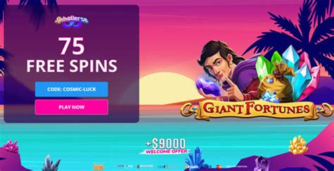 Caça níqueis Giant Fortune 75 Rodadas Grátis