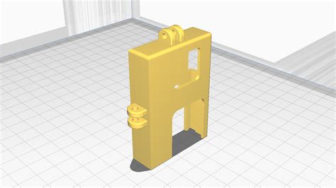 Stl File Gopro Naked Fullmount Small Loops Vertical And Horizontal D Printer Design To