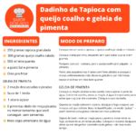 Receita Dadinho De Tapioca Queijo Coalho E Geleia De Pimenta