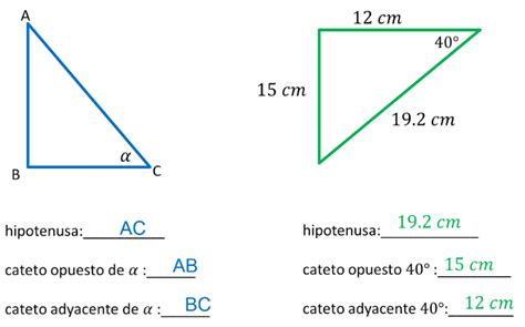 Razones Trigonom Tricas I Nueva Escuela Mexicana Digital