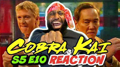 Cobra Kai Season 5 Finale Episode 10 Reaction What An Episode