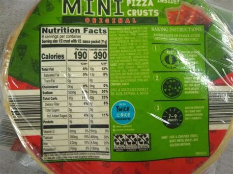 Mama Cozzis Mini Pizza Crusts Aldi Reviewer