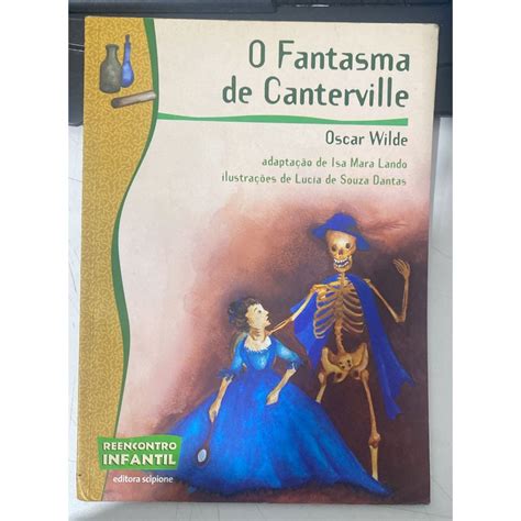 Livro Infantil Usado O Fantasma De Canterville Oscar Wilde Shopee